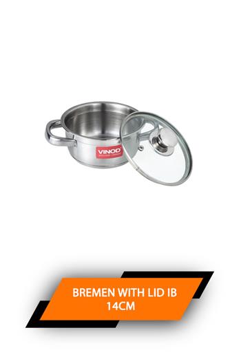 Vinod Saucepan Bremen With Lid Ib 14cm
